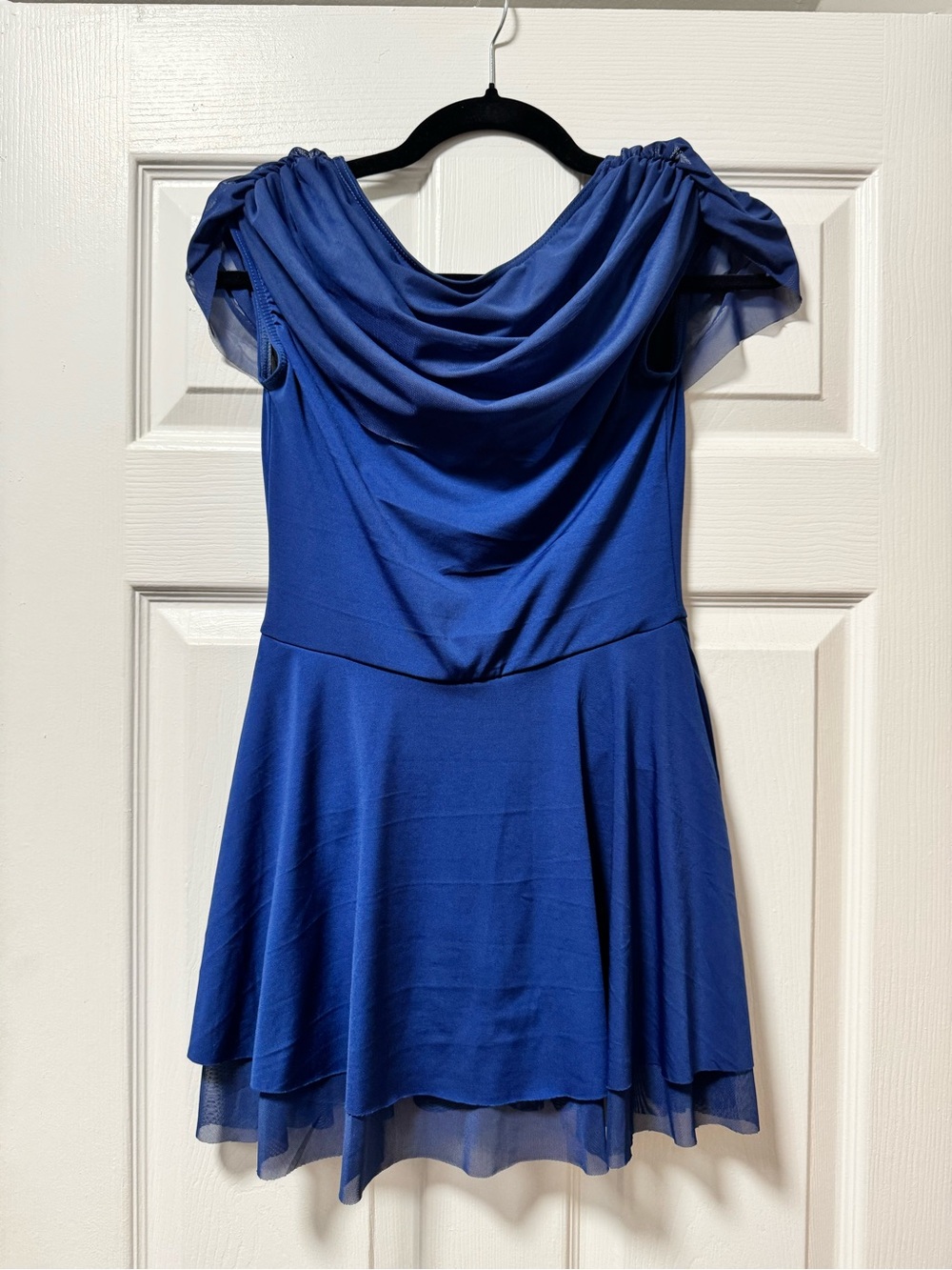 Weissman “Coppelia” Navy Blue Lyrical Dress SA